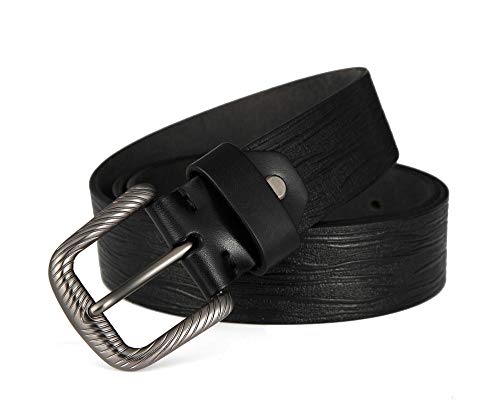 Ceinture d'hommes décontractée 115cm ceinture simple boucle ardillon