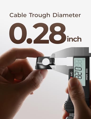 LISEN Magnetic Cable Clips 8-Pack Wire Tidy, Magnetic Cable Holder Office Desk Tidy Organizers and Accessories with 4 Extra Strong Adhesive Pads, Wire Clips for Home, Wall, Car, Bedside, Kitchen - Cosy Home Interiors LISEN Magnetic Cable Clips 8-Pack Wire Tidy, Magnetic Cable Holder Office Desk Tidy Organizers and Accessories with 4 Extra Strong Adhesive Pads, Wire Clips for Home, Wall, Car, Bedside, Kitchen - Image 9