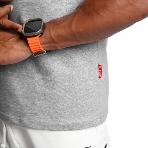 Image of Casual Short Sleeve Crew Neck Classic Wicking Breathable Fitness Muscle Athletic T Shirts Mens