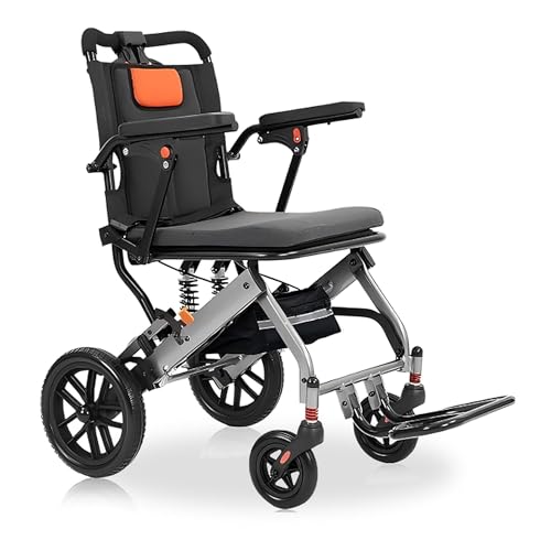 Garvee Lightweight Foldable Travel Wheelchair