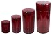 Produktbild Tightvac Aufbewahrungsbehälter, verschachtelt, 4 Stück, vakuumversiegelt, 4 Größen: 680 g, 340 g, 170 g, 85 g, roségetönter Körper / Kappe