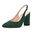Dark Green Suede