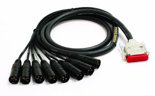 Mogami Gold DB25-XLRM-05 Analog Recorder Interface Cable, 8 Channel, DB25 to XLR-Male, 5 ft.