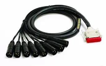 Mogami Gold 8 Channel DB25-XLR Male Snake Cable 10 Feet