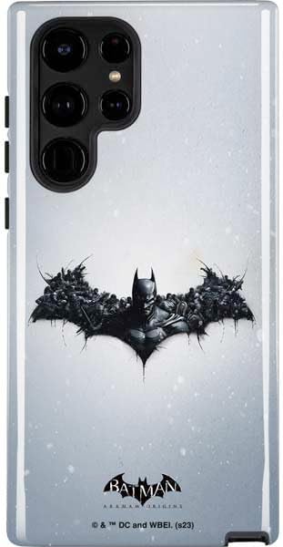 Skinit Impact Phone Case Compatible with Galaxy S25 Ultra - Officially Licensed DC Comics Arkham Origins Deathstroke Design