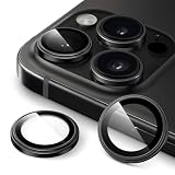 JETech Pellicola Fotocamera per iPhone 16 Pro/16 Pro Max, Titanio Nero