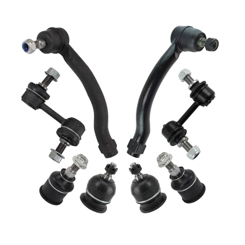 Kit dirección delantera TRQ Acura TL 2007-2008 para corregir desgaste de neumáticos