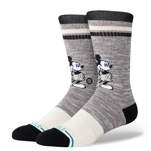 Chaussettes Stance Vintage Mickey Crew en coton peigné confortable