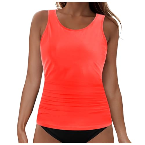 Maillot de bain deux pièces femme avec haut de bikini et short