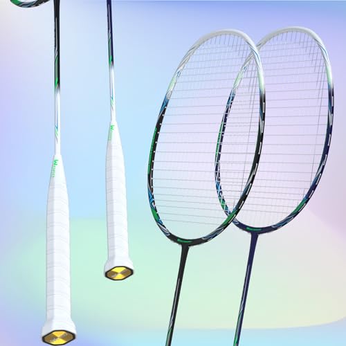 Image of Professional Carbon Fiber Badminton Rackets Badminton Racquet for Backyards Gym