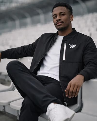 Reebok Mens Insulated Bomber Jacket for Golf, Gym & Hiking - image 4