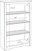 Prepac Home Espresso 4-shelf Bookcase