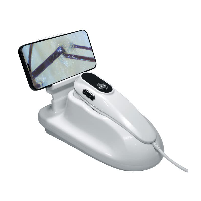 Skin Hair Scalp Detector, 50x/200x Hairy Follicle Scalp Detector, Portable Rechargeable Kin Detector Moisture Hair Analyze... - Review, Price and Buying Guide