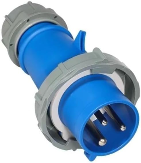1pc 32A 3-Pin + PE IP67 Waterproof Industrial Plug MN3302 - Electrical Connector for Outdoor Use