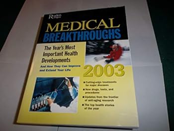 Paperback Reader's Digest Medical Breakthroughs 2003 Book