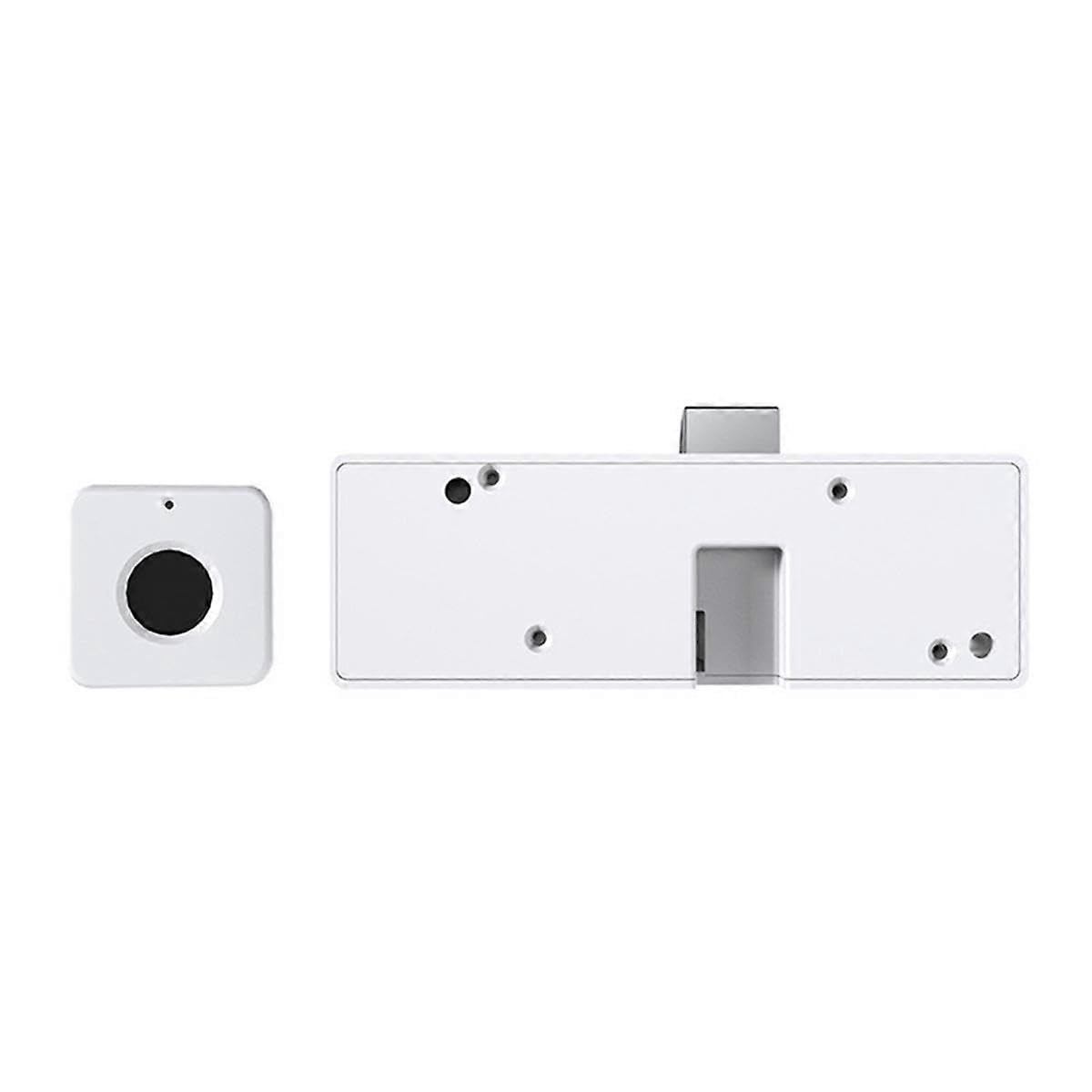 Biometric Fingerprint Lock White Anti-Theft Smart Drawer Lock Keyless Fingerprint Security Furniture Door Lock