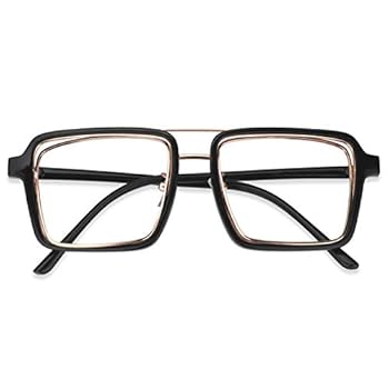 Zeelool Unisex Retro Aviator Blue Light Blocking Glasses 100