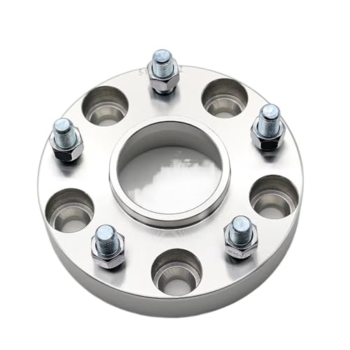 Entretoise de roue en alliage robuste pour moteurs Mitsubishi 15mm argent - 5