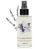 Bramley Pillow Spray (100ml), Sleep Spray Pillow Mist with Lavender, Yarrow and Camomile Essential Oils, Soothing and Relaxing Gift