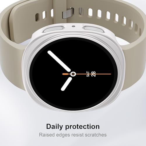 Fundas protectoras de pantalla para Samsung Galaxy Watch 8 44mm accesorios PC rígido unisex 3