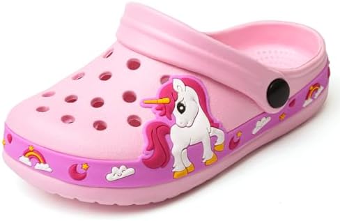 Toddler Lined Clog Slippers Winter Garden Sandals Kids House Shoe...