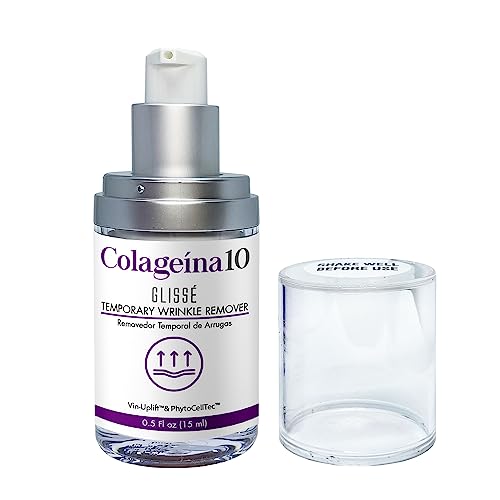 Colageina 10 Removedor temporário de rugas Glissé – Alimentado por Vin-Uplift e PhytoCellTec – reduz