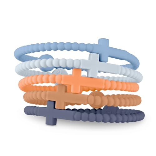 Image of Ryan & Rose Jesus Bracelets - Cross Silicone Bracelet