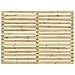 vidaXL Panneau de Clôture de Jardin Barrière de Jardin Patio Terrasse Extérieur Robuste Durable Résistant Bois de Pin Imprégné 180x180 cm