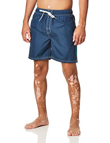 Kanu Surf Men's Capri Swim Trunks (Regular & Extended Sizes), Reflex Navy, Medium