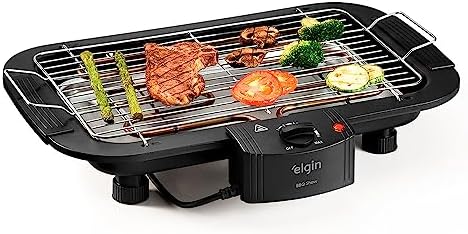 Churrasqueira Elétrica De Mesa Bbq Show Elgin 220V Com controle d...