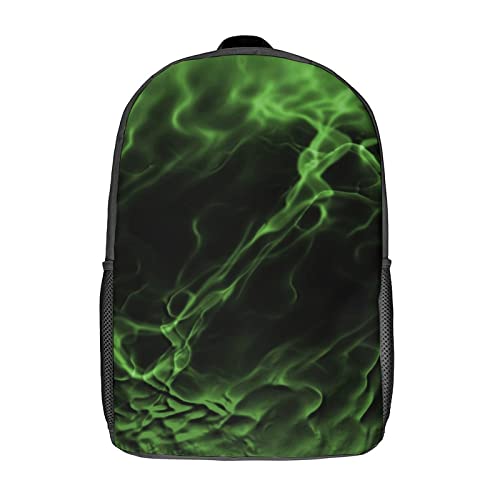 Sac à dos pour enfants adultes vert grand sac d'école étudiant fille