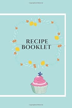 Paperback Recipes booklet: The book allows you to write new recipes Book