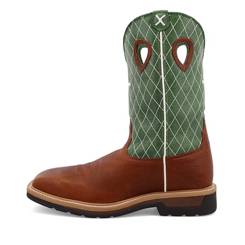 Image of Twisted X Men's 12 inch Pull on Steel Toe Western Work Boot