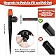 Kalolary 30PCS Drip Irrigation Emitters - Quick Connect Adjustable 360° Misting Drippers, Bewässerungssystem Zubehör Fit für 1/4 Zoll Bewässerungsschläuche Dripper Sprinkler für Gartenhaus (Orange)