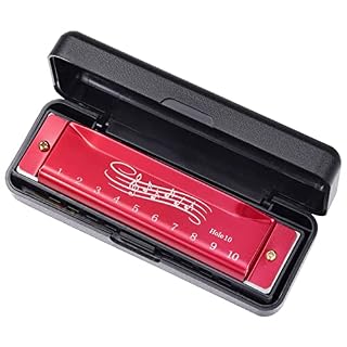 BasskBeauty Harmonica Clé De Do 10 Trous 20 Tons avec ÉTuis pour Joueur Professionnel ÉTudiants DéButants Instruments De Musique Jouets Cadeaux Instrument De Musique Harmonica - Les Beatles, Paul McCartney, John Lennon, RIngo Starr, George Harrison BasskBeauty Harmonica Clé De Do 10 Trous 20 Tons avec ÉTuis pour Joueur Professionnel ÉTudiants DéButants Instruments De Musique Jouets Cadeaux Instrument De Musique Harmonica – Image 5