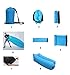 AIWOTOWOW Inflatable Lounge Air Sofa, Portable Quick Compression Air Bag Dream Beach Chair Lounger for Camping Swimming Park Backyard and Other Home Outdoor Activities - Blue