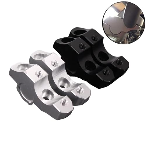 Abrazadera de manillar 28mm para moto S1000R 2014-2018 negra 2