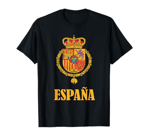 Espana Spanish Pride Drapeau Espagne Couronne Racines espagnoles T-Shirt