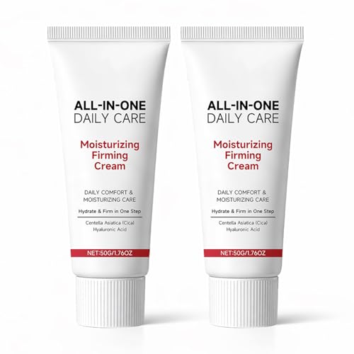 2PCS Koriderm Time Reverse Cream All-in-One Daily Moisturiser - Koriderm Time Reverse Cream with Centella Asiatica & Hyaluronic Acid for Dry Sensitive & Combination Skin 50G(2 Pack)