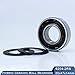 6204 3NC 6204RS 6204HC Hybrid Ceramic Bearing ABEC-1 Si3N4 Industry Motor Spindle Hybrids Ball Bearings 20 * 47 * 14 mm