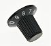KAISH Black 12x Guitar AMP Amplifier Skirted Knobs for Fender Style Amplifier