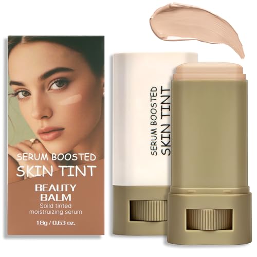 BUTBU Base de Maquillaje en Barra Hidratante y Ligera, Base de Maquillaje en Barra Coreana, Ba-se en Polvo de Larga Duración, Aligera Imperfecciones, para Todo Tipo de Piel (#04 Beige Claro)