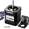 Longrün Stepper Motor Nema 17 Bipolar 48mm 84oz.in(59Ncm) 2A 4 Lead met 1m Cable and Connector voor 3D Printer Hobby CNC…