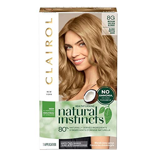 Clairol Natural Instincts 4 Sunflower Medium Golden Blonde 1 Kit (Pack of 3)