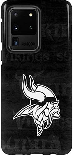 Skinit Pro Phone Case Compatible with Galaxy S20 Ultra 5G - Officially Licensed NFL Minnesota Vikings Team Motto Design