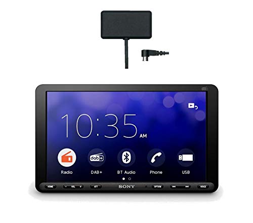 Sony XAV-AX8050ANT,1 DIN mit 9 Zoll Touchscreen, CarPlay, Android Auto, Weblink 2.0, DAB+, Inkl. Antenne, Bluetooth