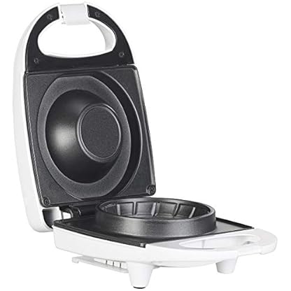 Rosenstein & Söhne Eiswaffeleisen: Waffeleisen für 1 Eiswaffel-Schälchen, antihaft-beschichtet, 520 Watt (Waffeleisen Eiswaffeln, Eiswaffel Maker, Eismaschine)