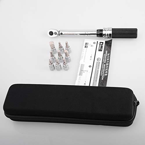 Chiave dinamometrica regolabile a scatto 1/4