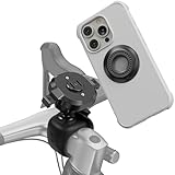 [Misura universale e adesivo di conversione incluso] Il supporto è compatibile con la maggior parte delle biciclette, si adatta a manubri con diametro di 22-38 mm e supporta smartphone con dimensioni da 4,7 a 7,0 pollici, tra cui iPhone, Samsung, Huawei e altro ancora. È incluso un pratico adesivo di conversione autoadesivo che può essere applicato sul retro del telefono o della custodia e funziona perfettamente con il sistema One Lock per garantire una vestibilità sicura e stabile. Grazie all'installazione e alla rimozione rapida e senza attrezzi, è ideale per il traffico urbano, la mountain bike o le lunghe distanze.