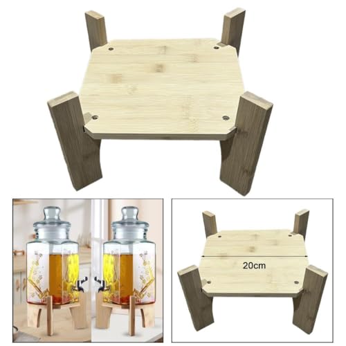 Support distributeur de boissons stable anti-chute pour pichet et vase - 8